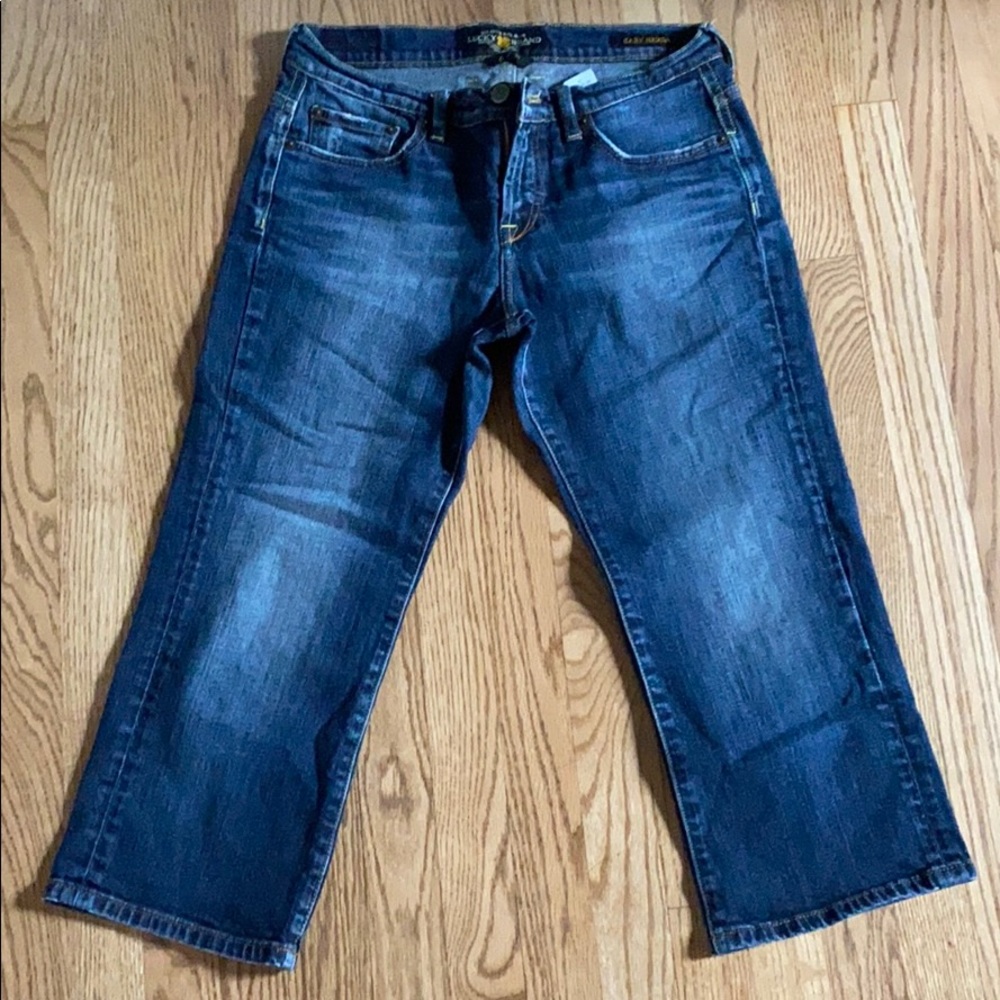 Lucky Brand Easy Rider cropped Jean